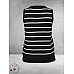 KAFFE CURVE Top/Spencer Lizzy Zwart/Wit